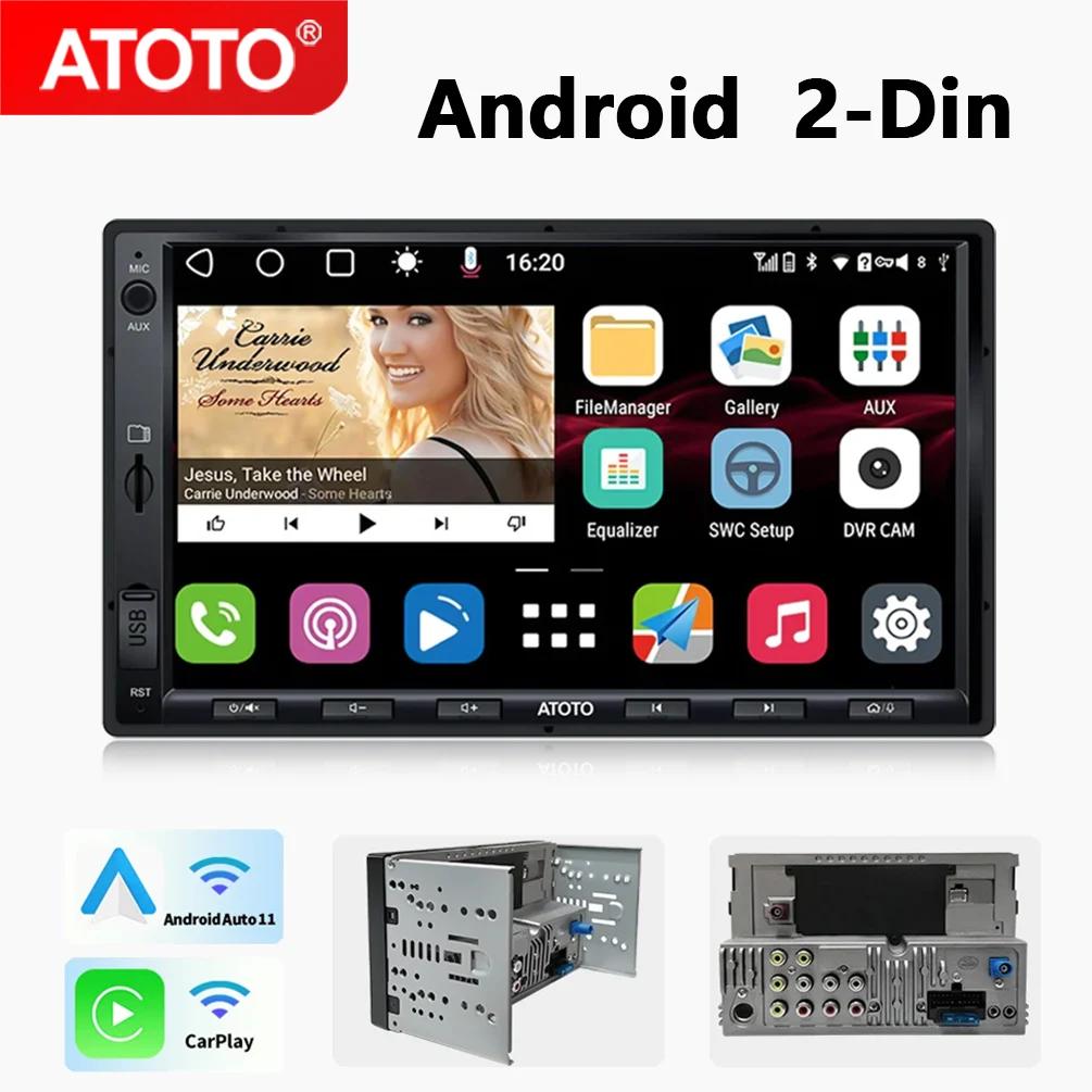 ATOTO S8 SD ī , ȵ̵ 2 Din ī ׷, ..