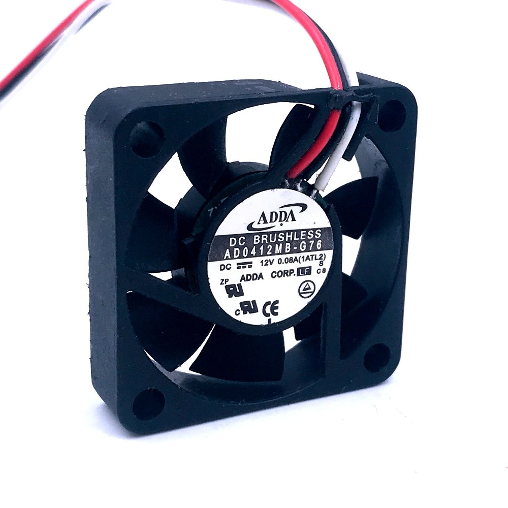 2pcs AD0412MB-G76 4010 4cm 40mm 40X10mm ̴  DC12V..