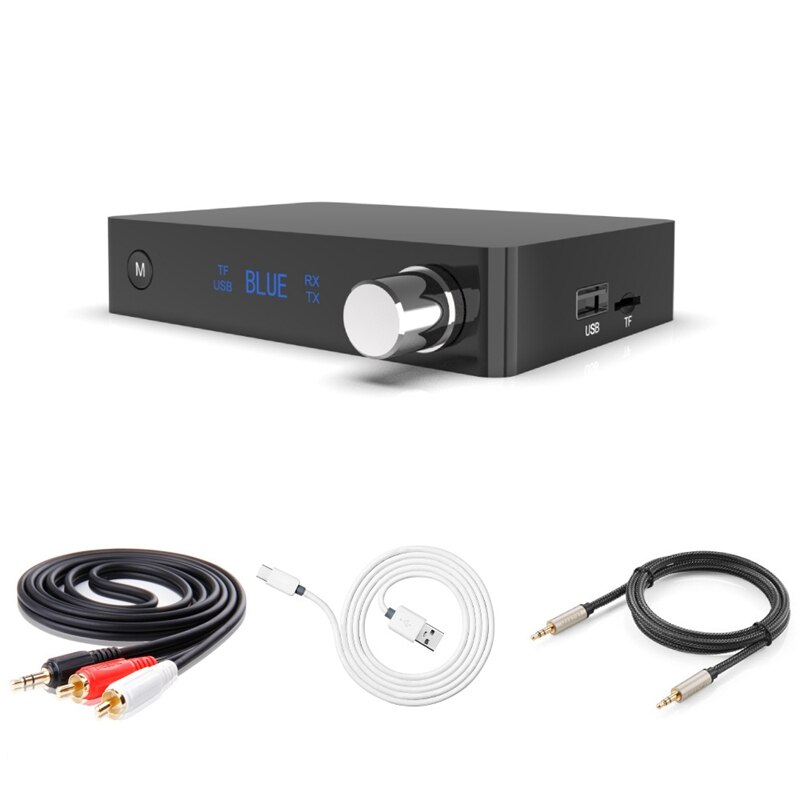 Digital Display Bluetooth 5.0 Adapter,Bluetooth Tra..