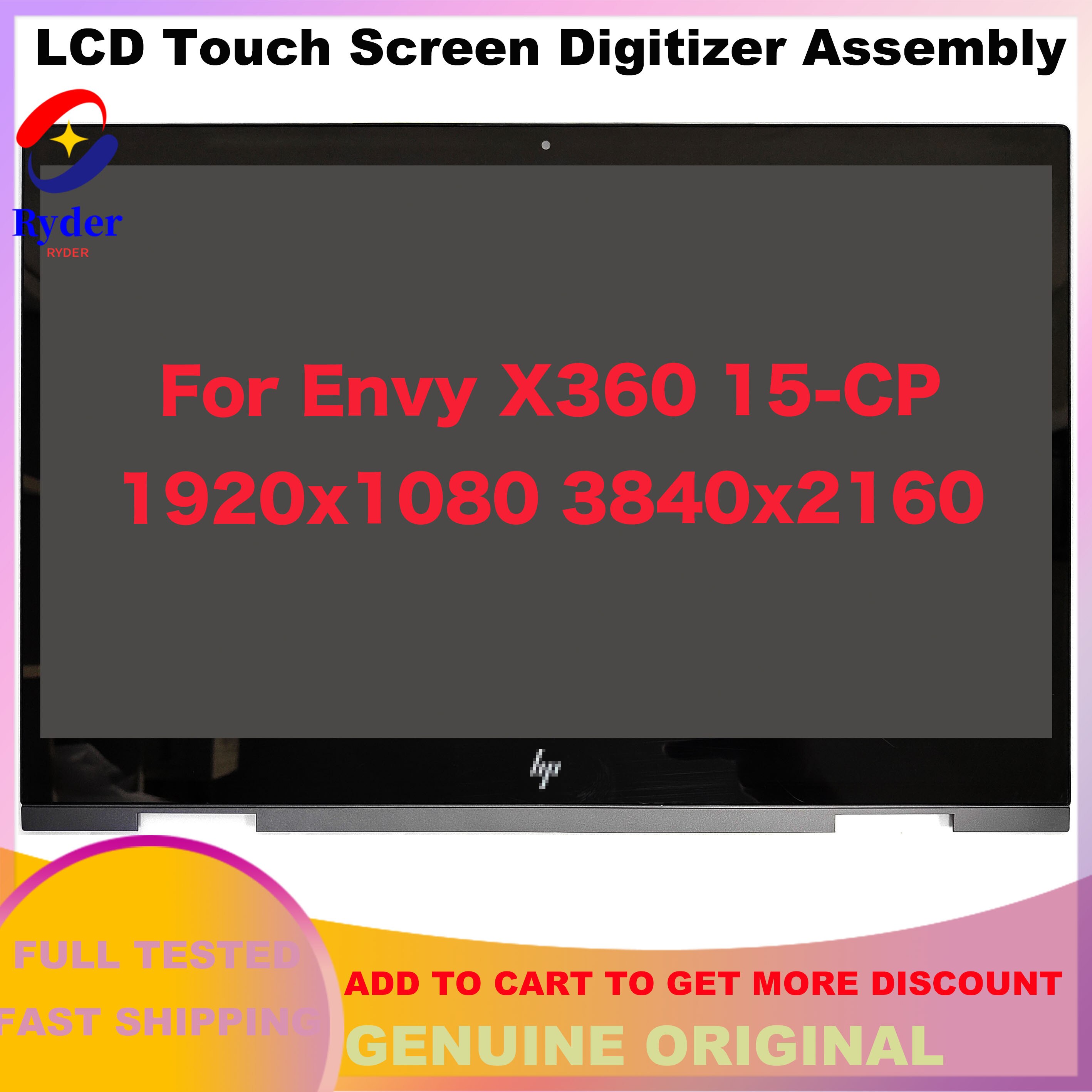 15.6 &HP ENVY X360 15-CP 15-CP0010NR..