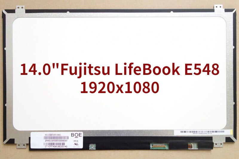 14.0& Laptop Matrix LED LCD Screen For Fujitsu Lif..