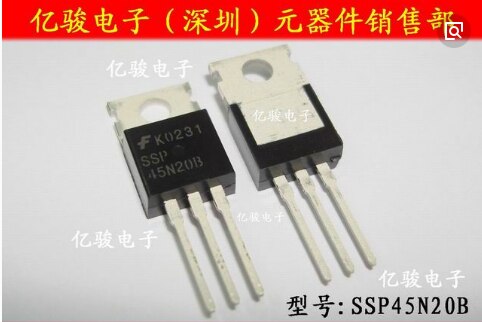 10 / 100% ǰ  SSP45N20B TO-..