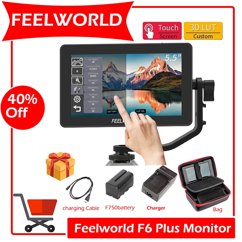 FEELWORLD-F6 Plus 5.5 ġ DSLR ī޶ ʵ ..