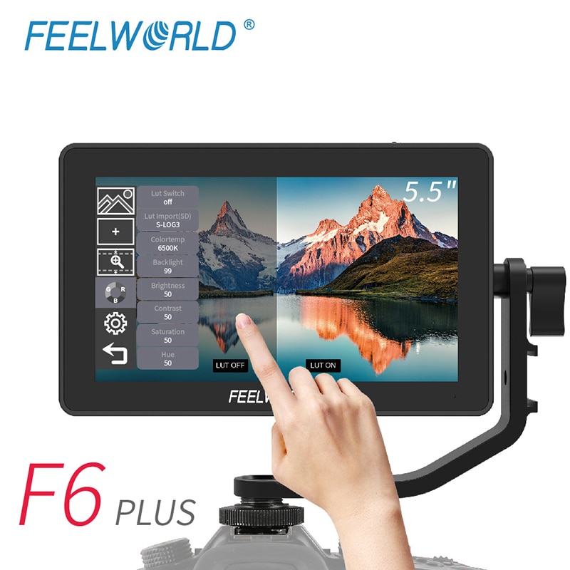 FEELWORLD-F6 PLUS V2 6 ġ ī޶ DSLR ʵ ..