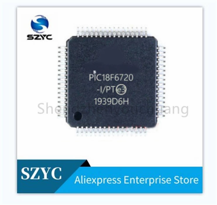 10PCS PIC18F6720-I/PT PIC18F6720-I PIC18F6720 QFP..