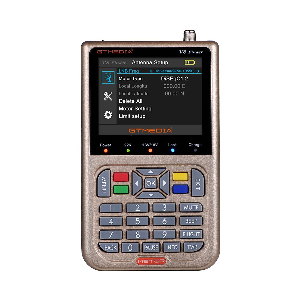 GTMedia V8 δ  Satfinder ..